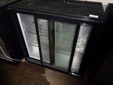 Under counter display fridge