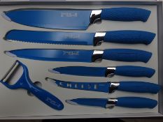 Coloured knife set