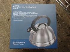 Whistling kettle