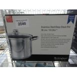 Stainless steel stock pot