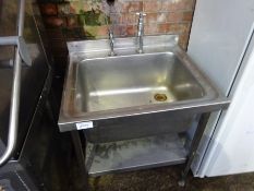 Sink on stand