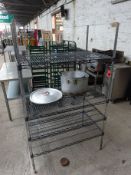 4 tier wire rack