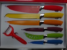 Coloured knife set