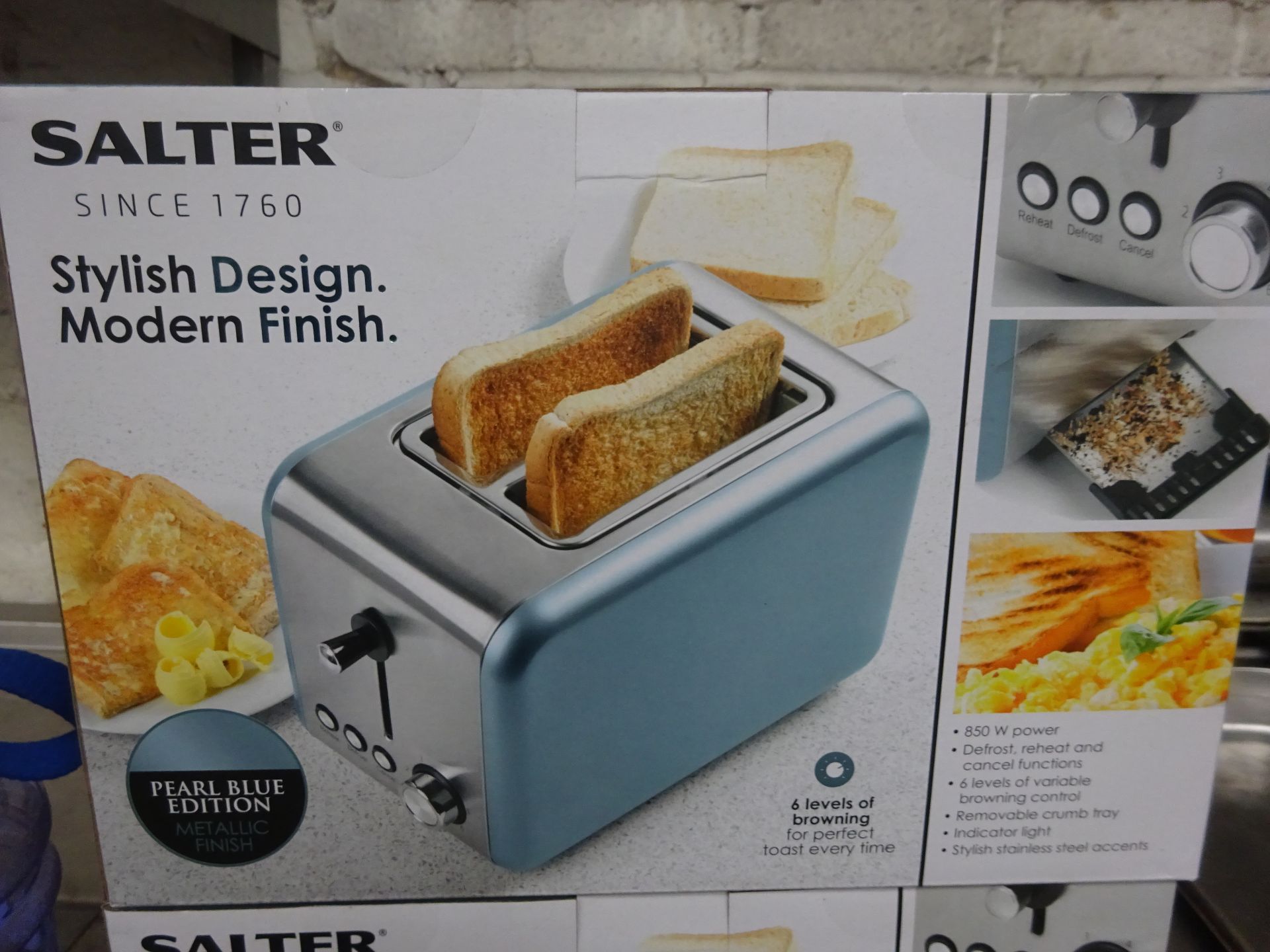 Salter 2 slice toaster