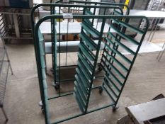 Double tray trolleys