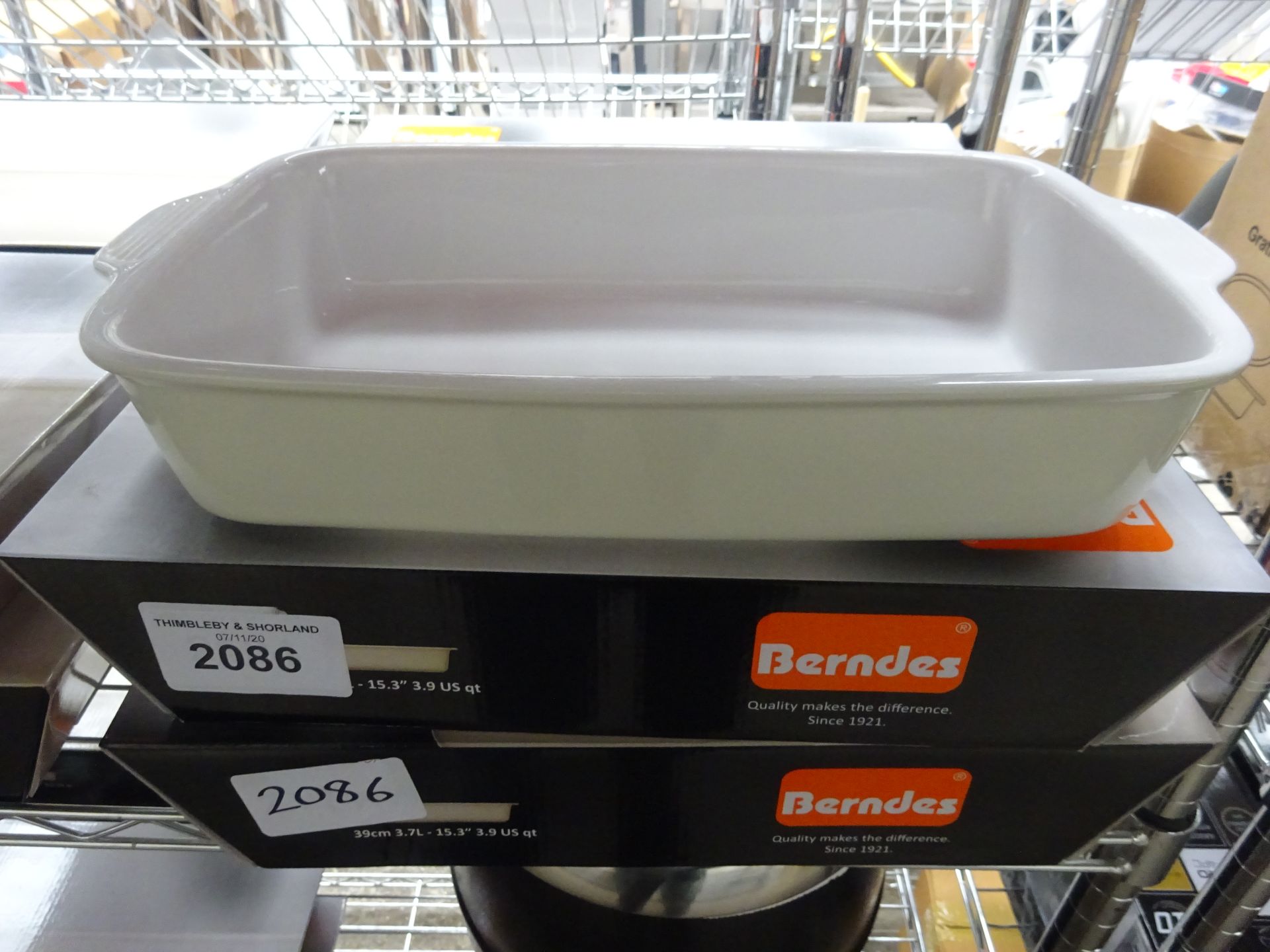 4 Berndes rectangular roaster