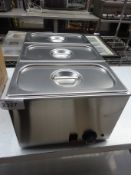 New 3 pot Bain Marie