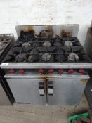 Moorwood Vulcan 6 burner gas cooker