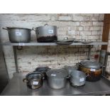 Quantity of cooking pots