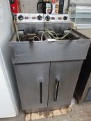 Lincat double tank fryer