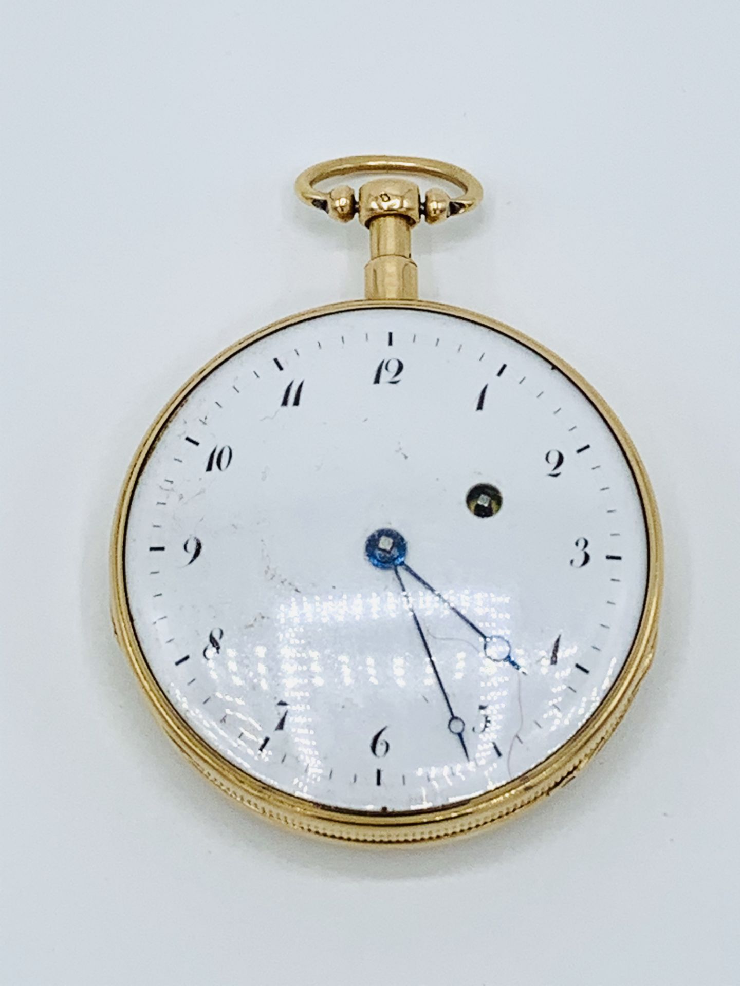 18ct gold 1/4 repeater pocket watch. - Image 2 of 7