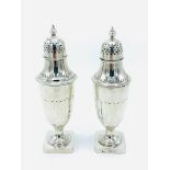 Sterling silver cruet set by Henry Aitkin 1895.