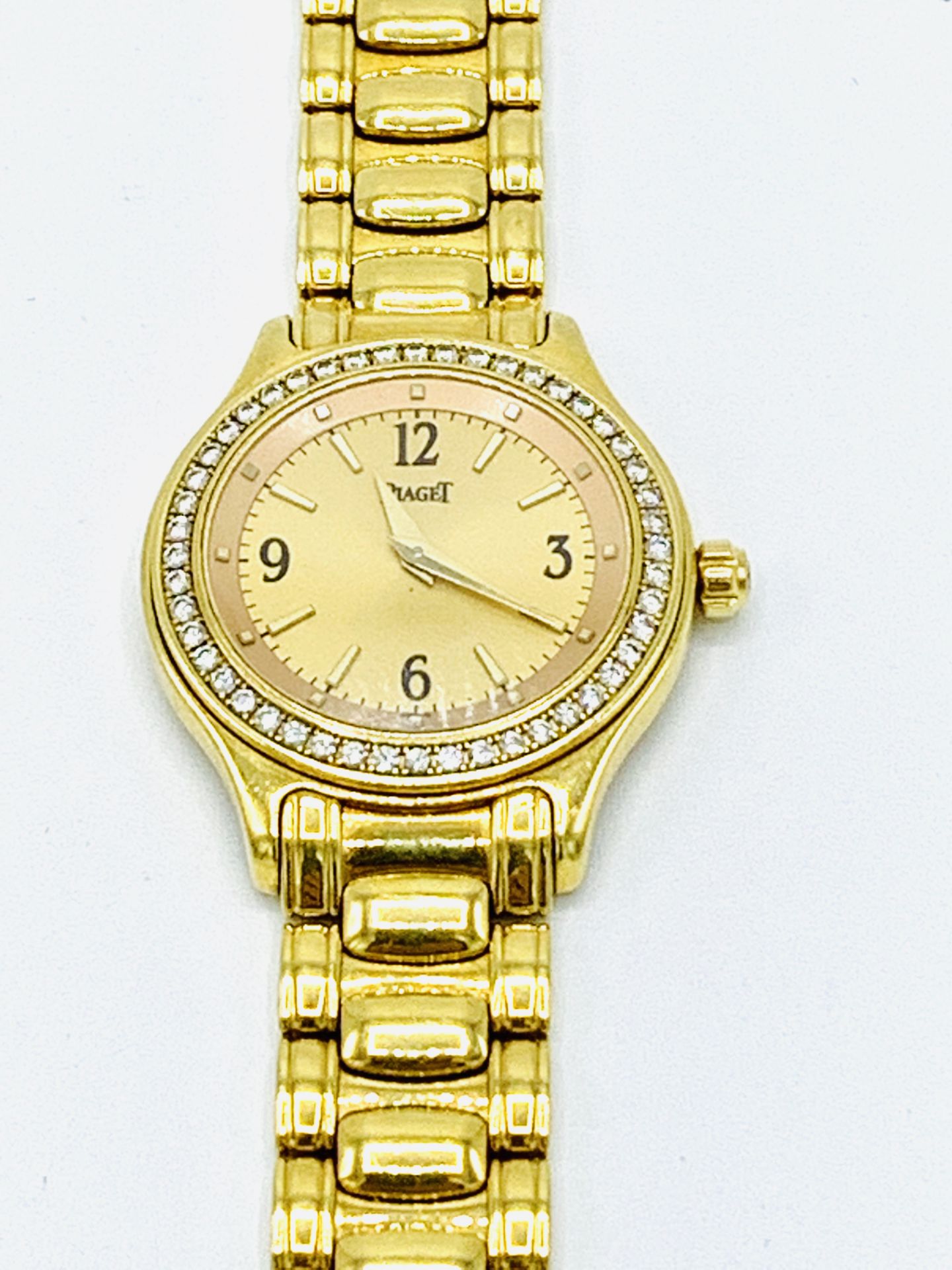 18ct gold cased Piaget watch. - Image 2 of 4