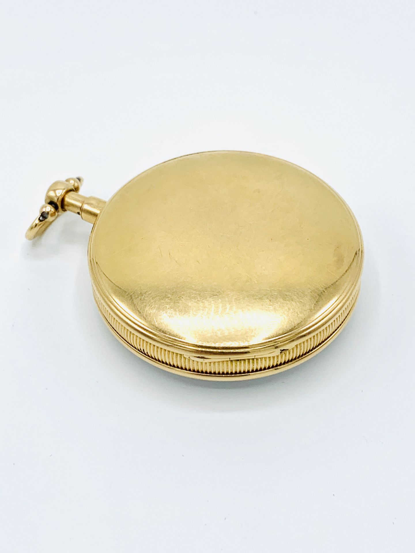 18ct gold 1/4 repeater pocket watch. - Image 3 of 7