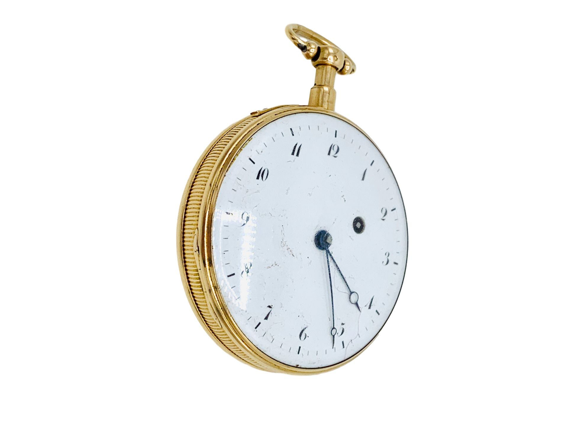 18ct gold 1/4 repeater pocket watch.