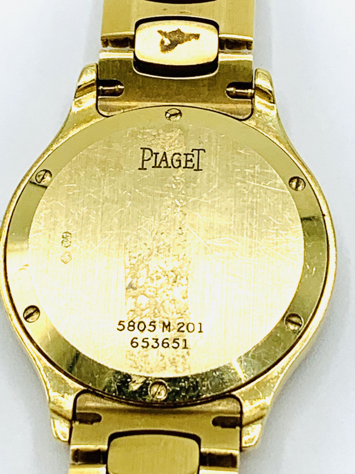 18ct gold cased Piaget watch. - Image 4 of 4