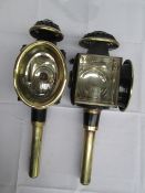 Pair of carriage lamps