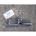 Stainless steel whip holder - carries VAT.