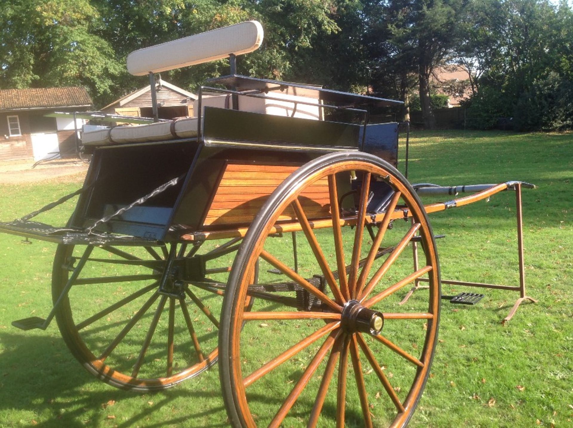 DOG CART built by McNaught of Birmingham circa 1920, to suit 14.2 to 15.2hh.  Lot 6 is in Guildford - Image 2 of 2