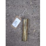 Brass whip holder - carries VAT