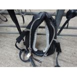 Set of cob size English working harness with collar approx. 21 x 8 inches - carries VAT