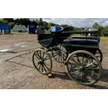 FRENCH WAGONETTE circa 1900 to suit 14.2 to 16hh single.  Lot 13 is located at the Reading Auction C