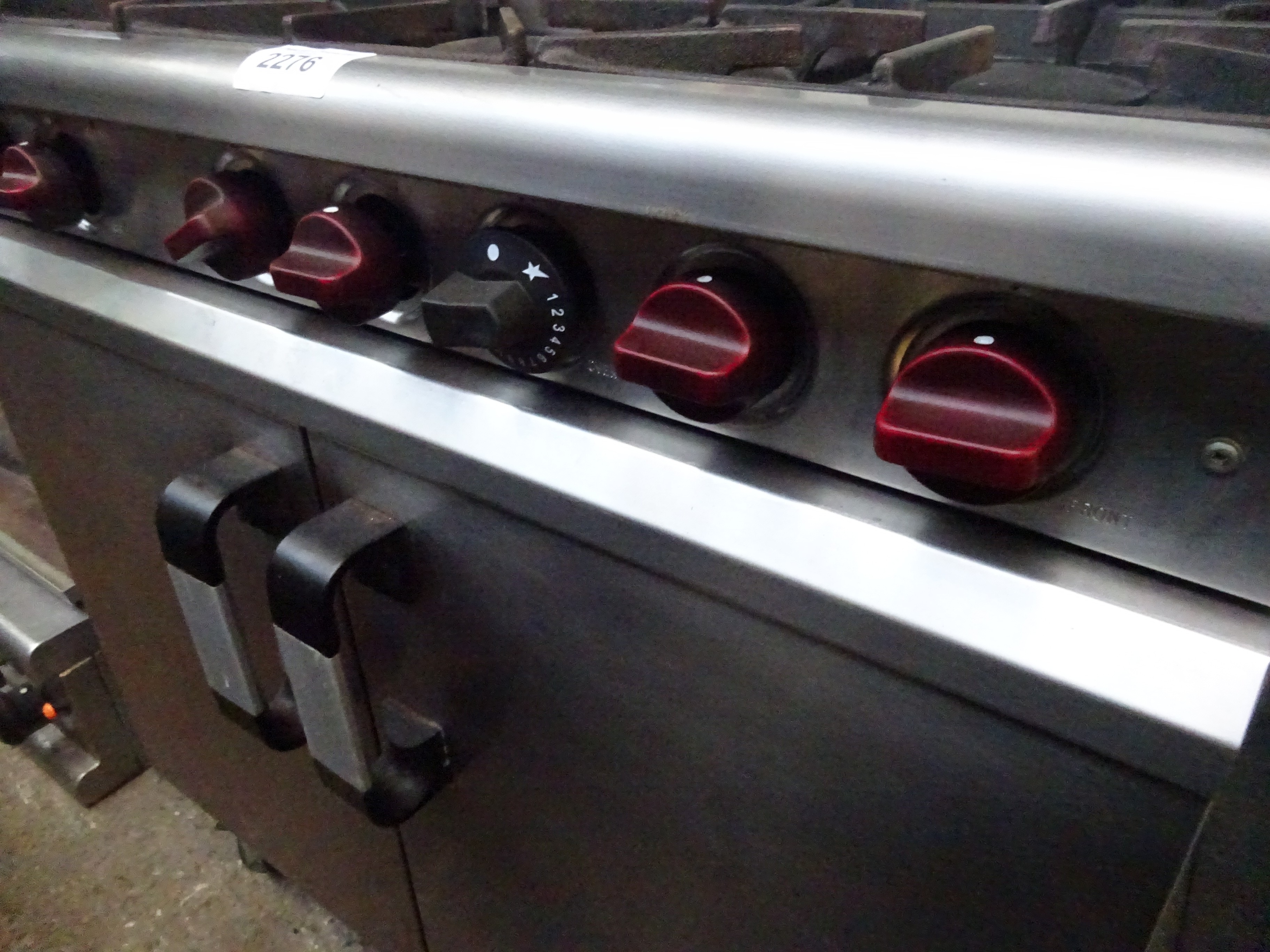 Moorwood Vulcan natural gas 6 burner oven on castors. - Image 4 of 6