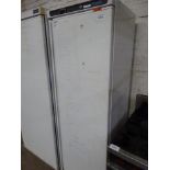Polar single door upright fridge.