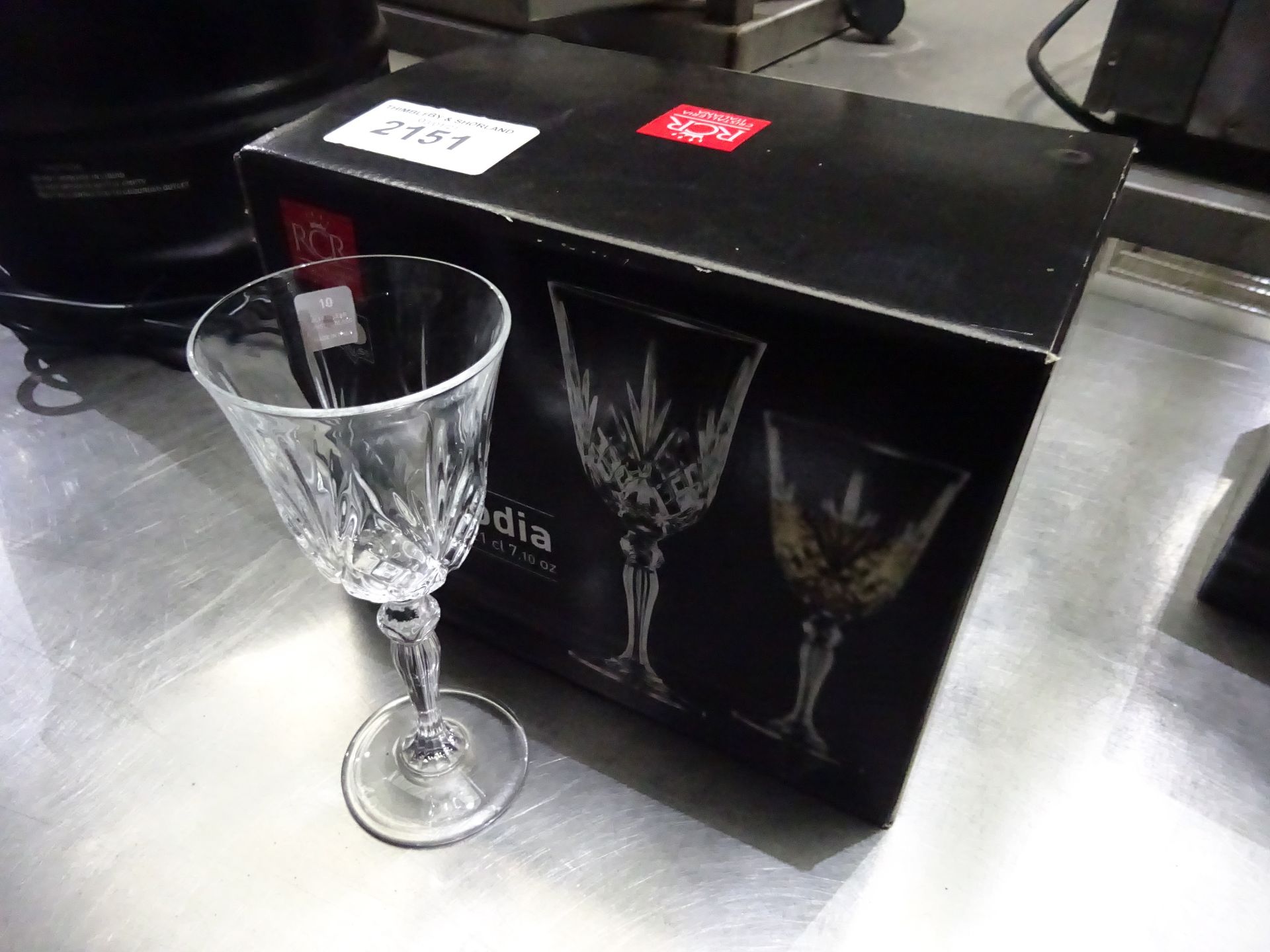 New Melodia 6 goblet glasses.