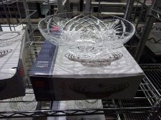 New Melodia crystal bowl centrepiece.