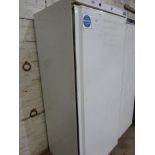 Polar single door upright fridge.