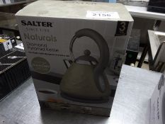 New Salter Diamond kettle.