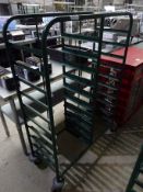 20 tier tray trolley.