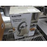 New Salter Diamond kettle.