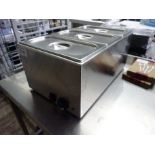 New bain marie HSL3, 240v.