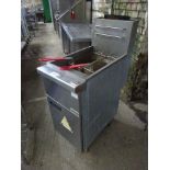 Infernus FGF300-LG twin basket fryer 400mm.