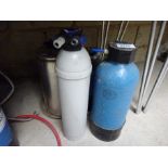 4 water softeners.