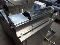 Sausage filling machine.