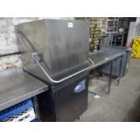 Class EQ Hydro 857 dishwasher, with table, 213cms wide.