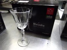 New Melodia 6 goblet glasses.