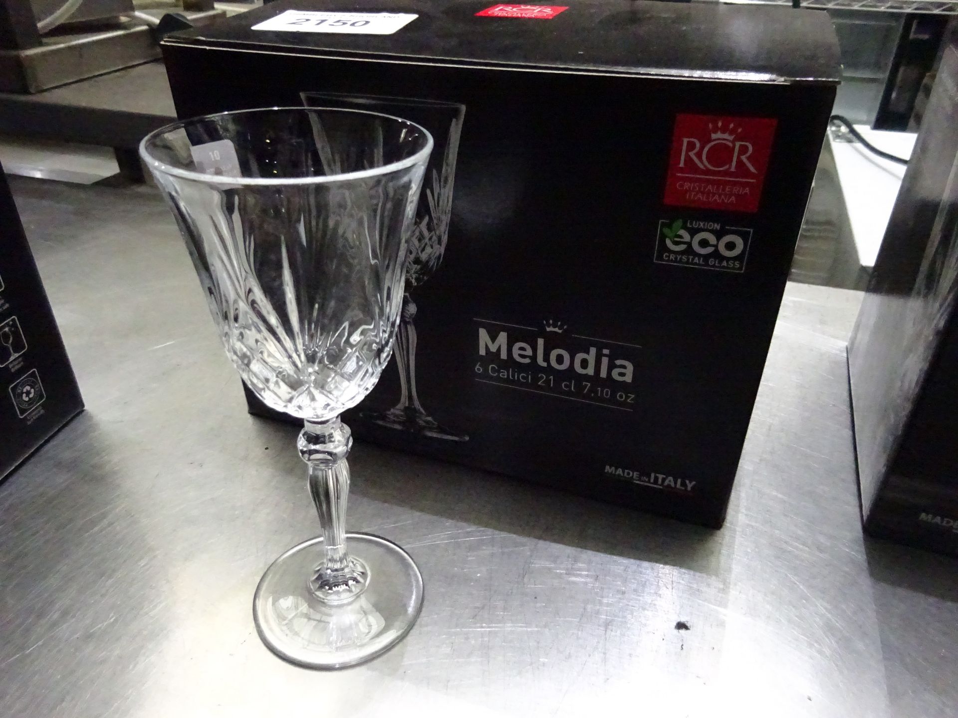 New Melodia 6 goblet glasses.