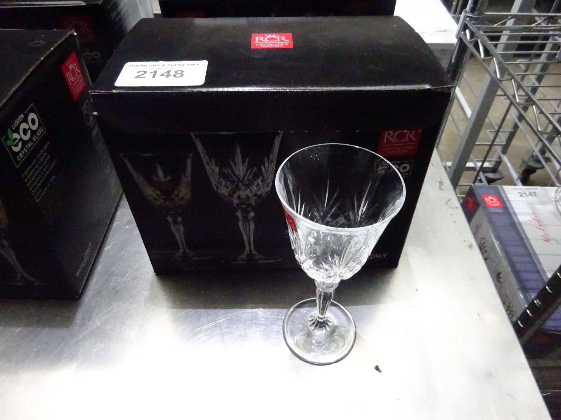 New Melodia 6 goblet glasses.