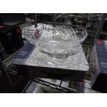 New Melodia crystal bowl centrepiece.