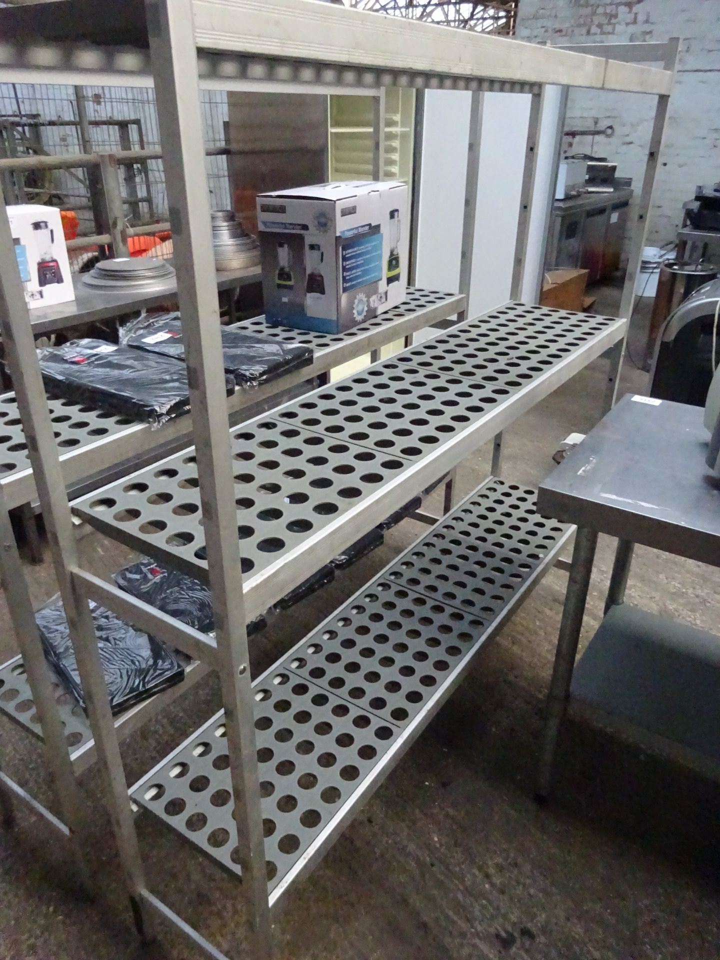 Three tier racking 160cms.