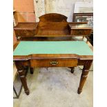 Mahogany secretaire.