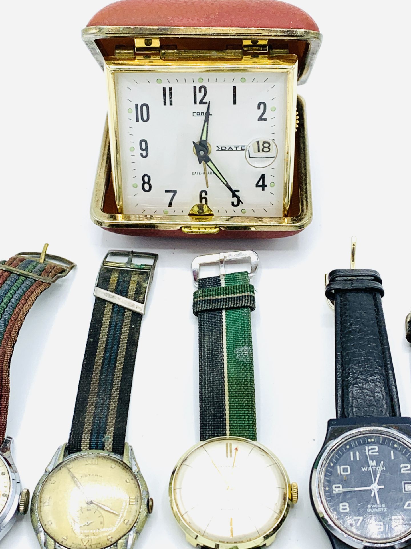 Two Rotary manual wind wrist watches and four other various watches. - Image 2 of 4