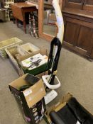 Pifco 6-1 steam mop, new; and a Morphy Richards steam mop.
