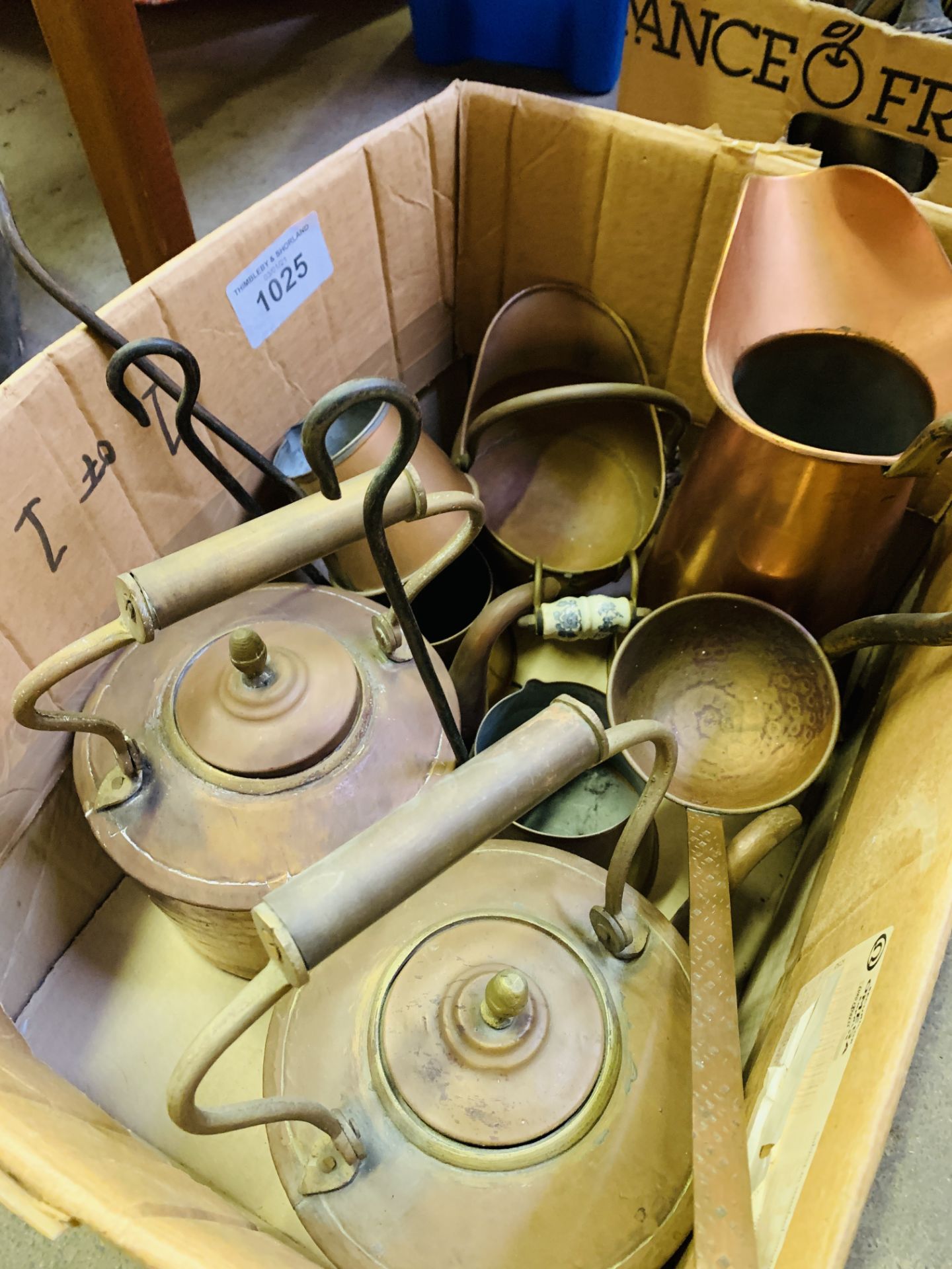 A quantity of copper items. - Image 2 of 2