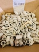 Large quantity of clay smokers' pipes.