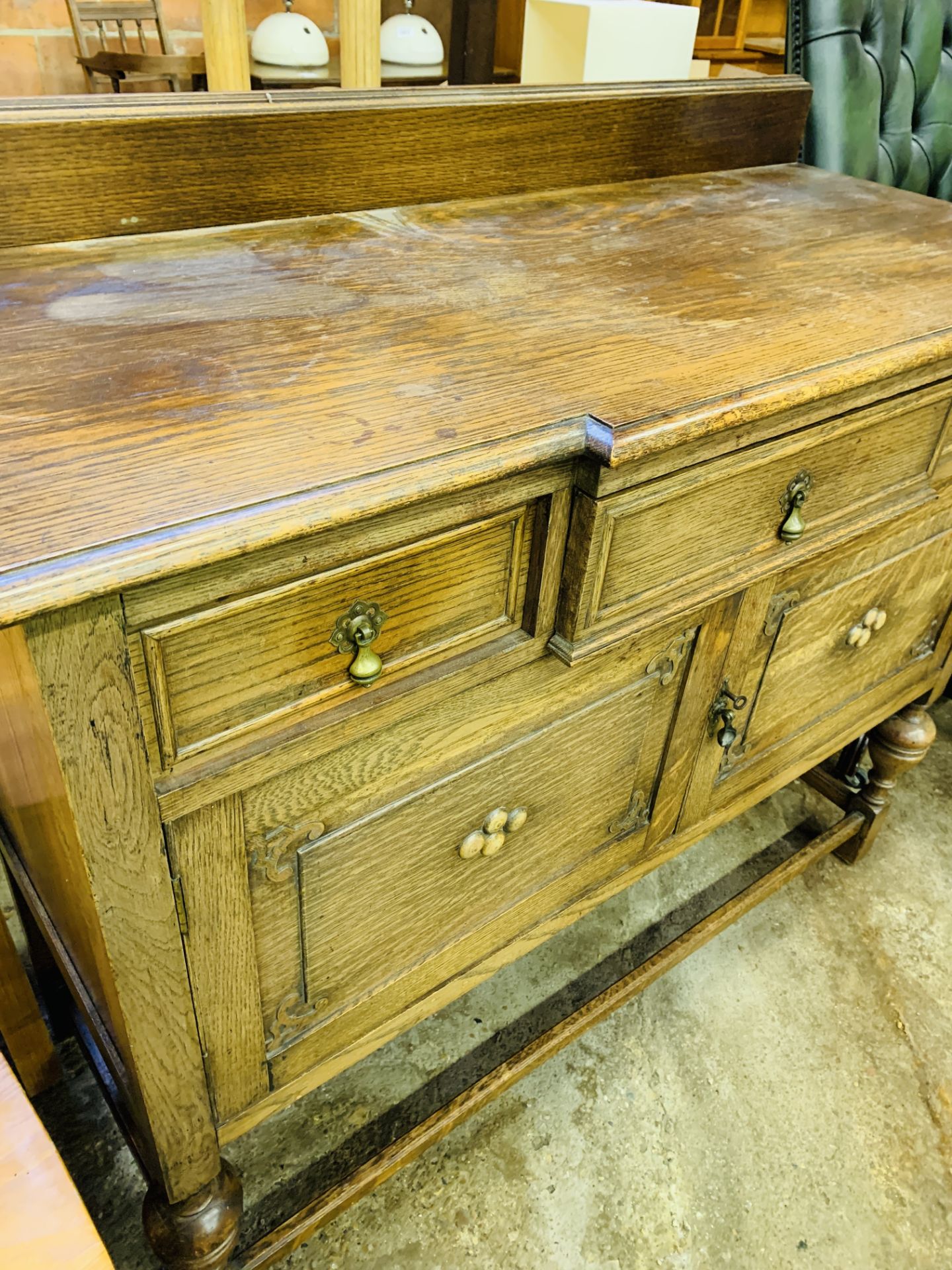 1930s oak sideboard. - Image 2 of 4